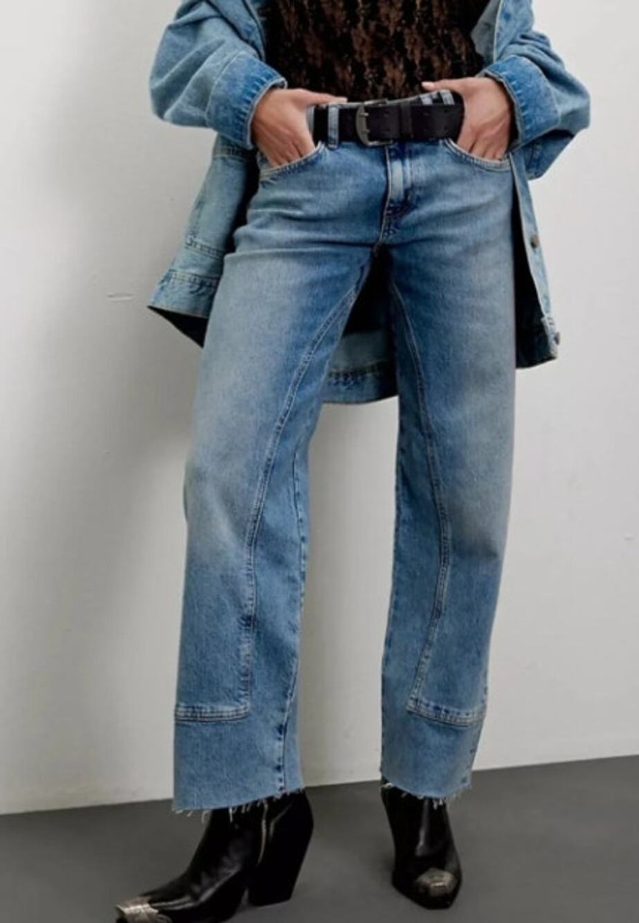 We The Free Free People Risk Taker Mid-Rise Straight Leg Jeans Size 26